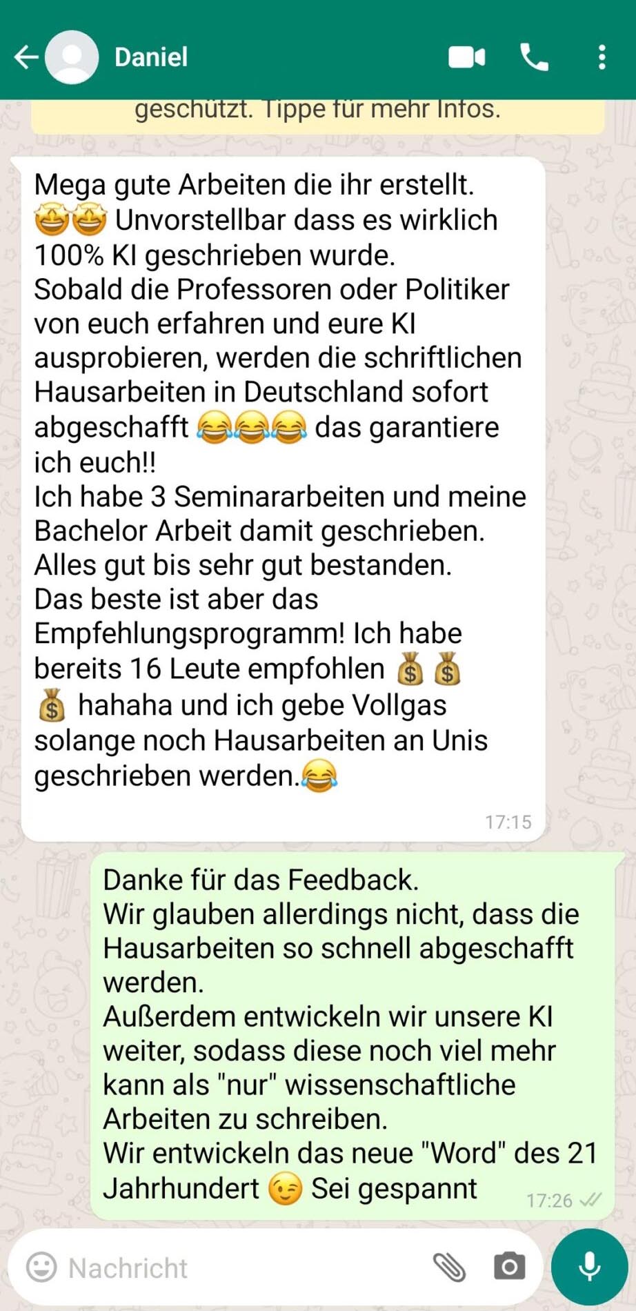 WhatsApp Review 3