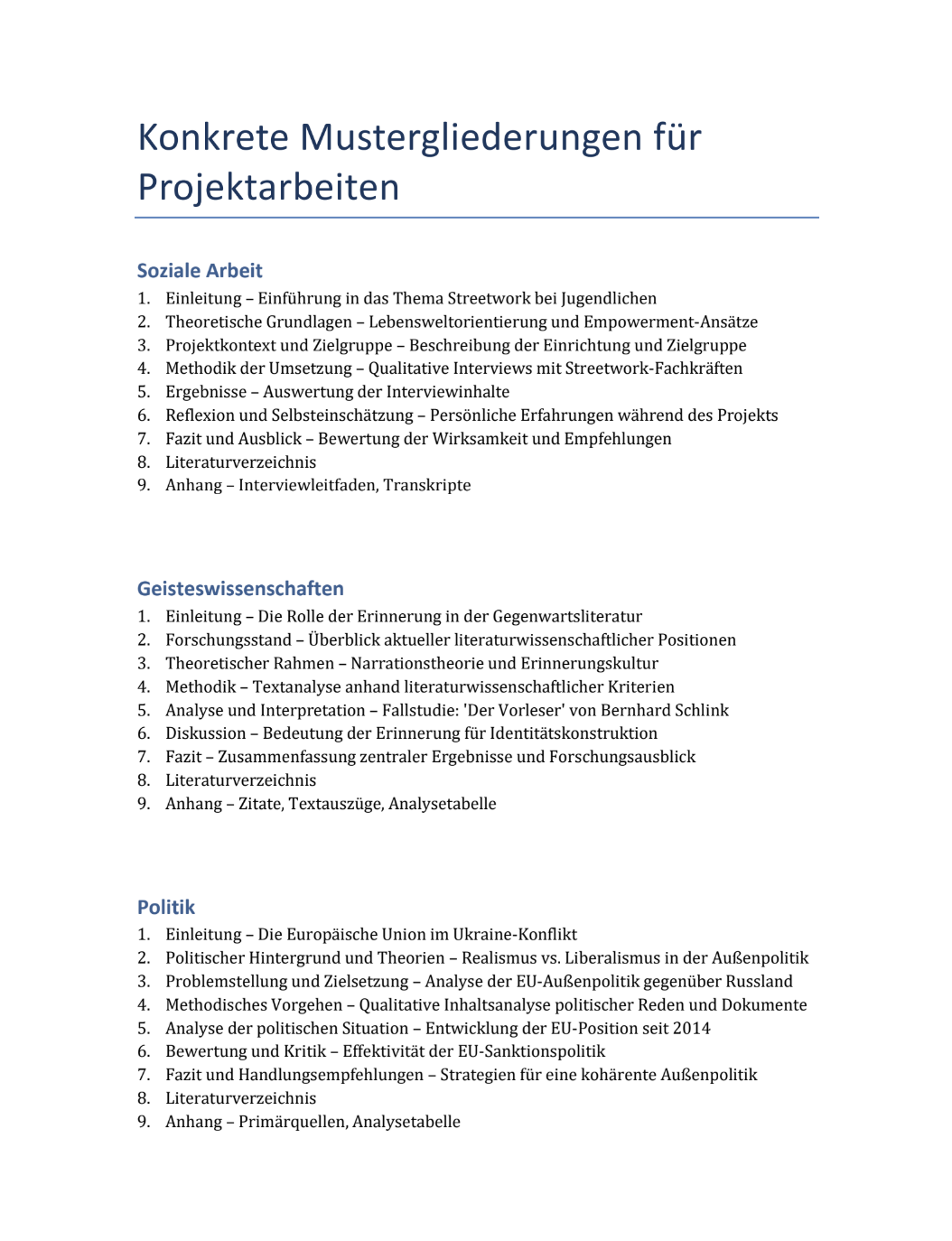 Gliederung Projektarbeit Mit Vorlage Beispielen Starten gliederung-projektarbeit-mit-vorlage-beispielen-starten