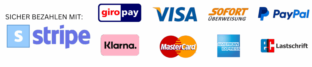 Bezahlung Icons Stripe