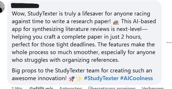 Bewertung April 2025